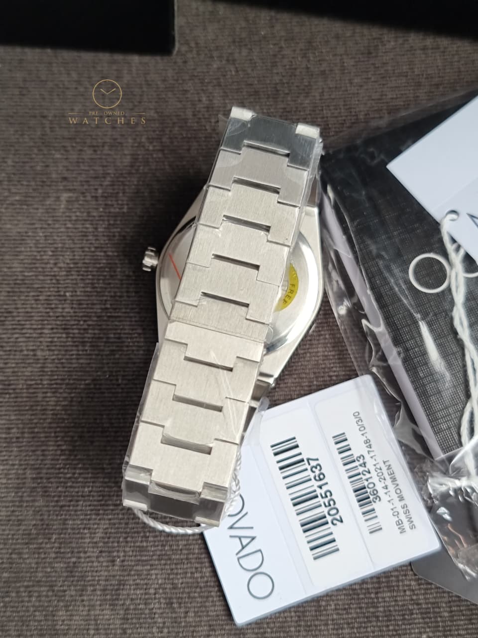 Movado Bold Quest Blue Dial Quartz 40mm Watch 3601243