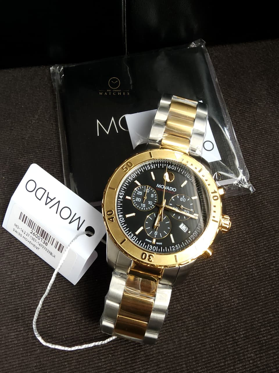 Movado
Series 800 Chronograph Black Dial Two-Tone Men's Watch
2600138