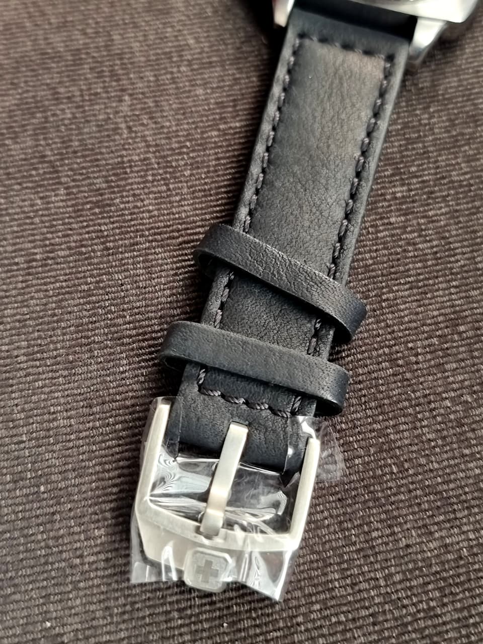 Swiss Military Analog Black 41mm Dial Men's Watch - SM14390JSNBK.H02