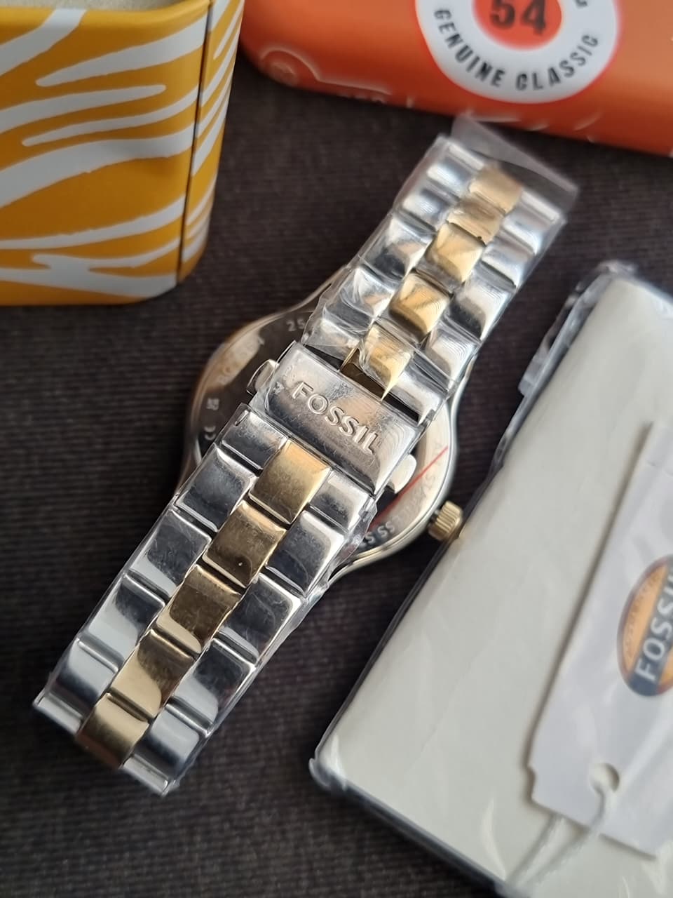 Fossil Modern Sophisticate Multifunction Two-Tone Stainless Steel 36mm Watch BQ1564