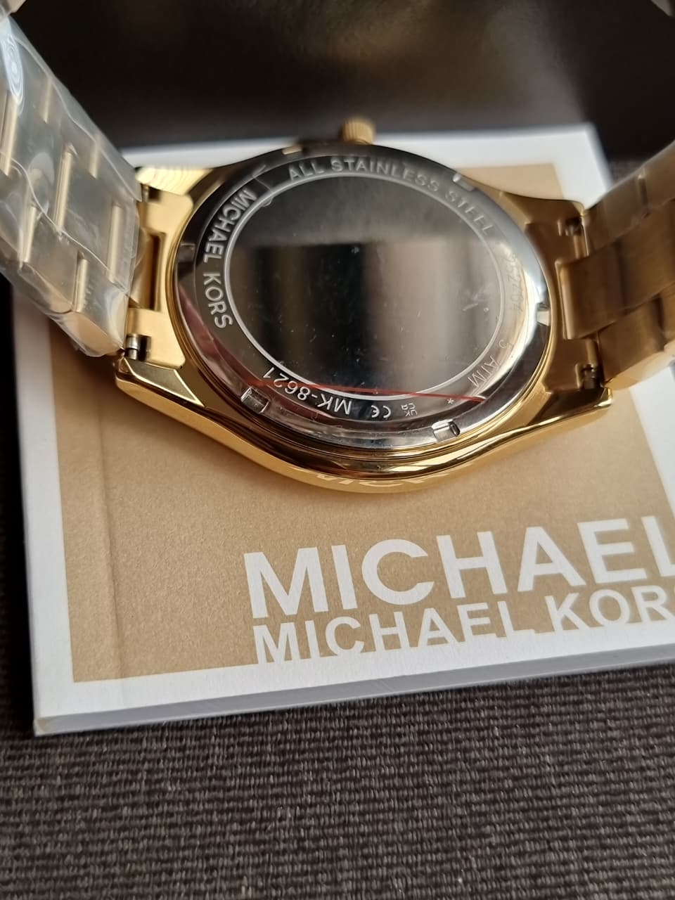 Michael Kors Men’s Quartz Stainless Steel Black Dial 44mm Watch MK8621
