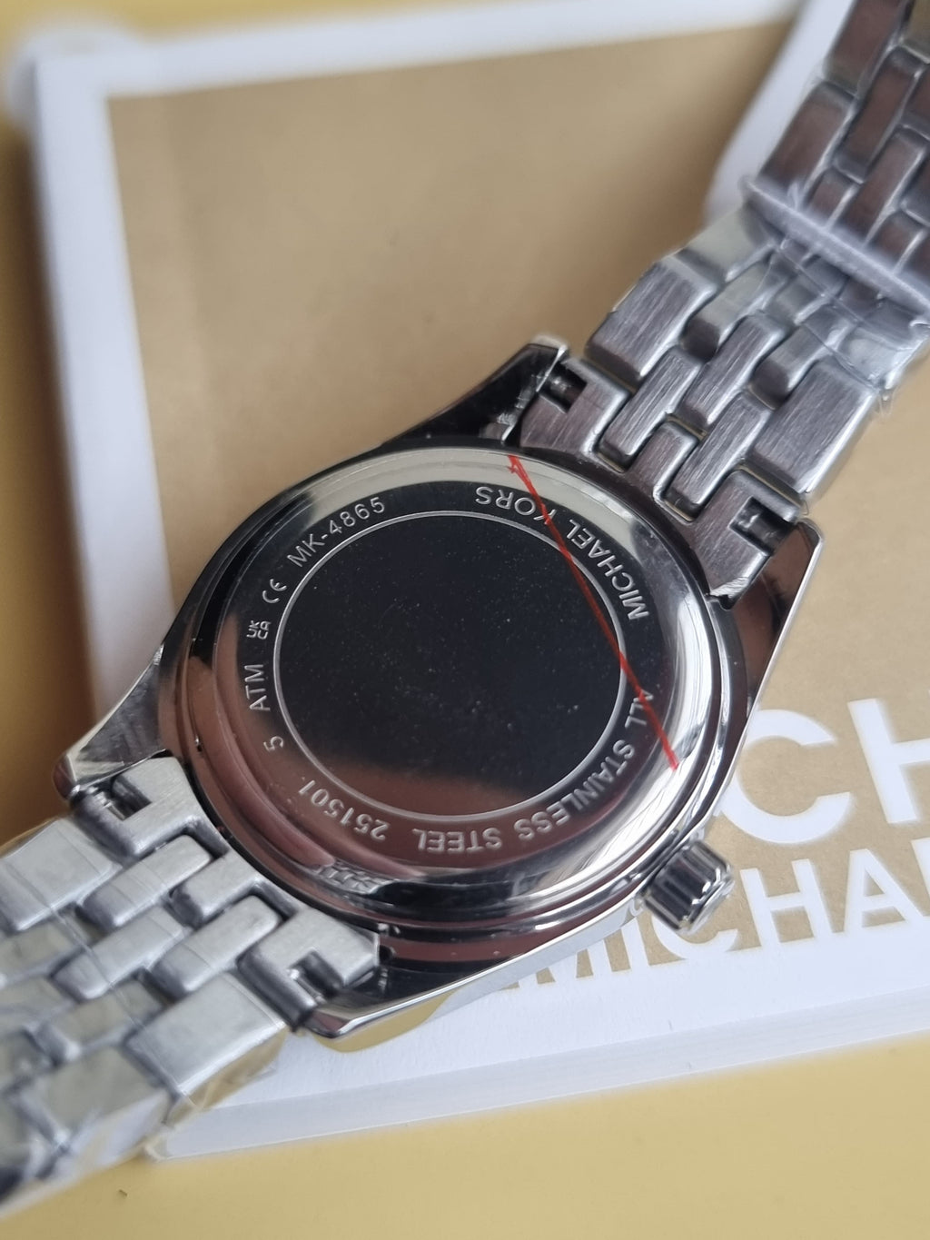Michael Kors Lexington Three-Hand Two-Tone Stainless Steel Watch mk4865