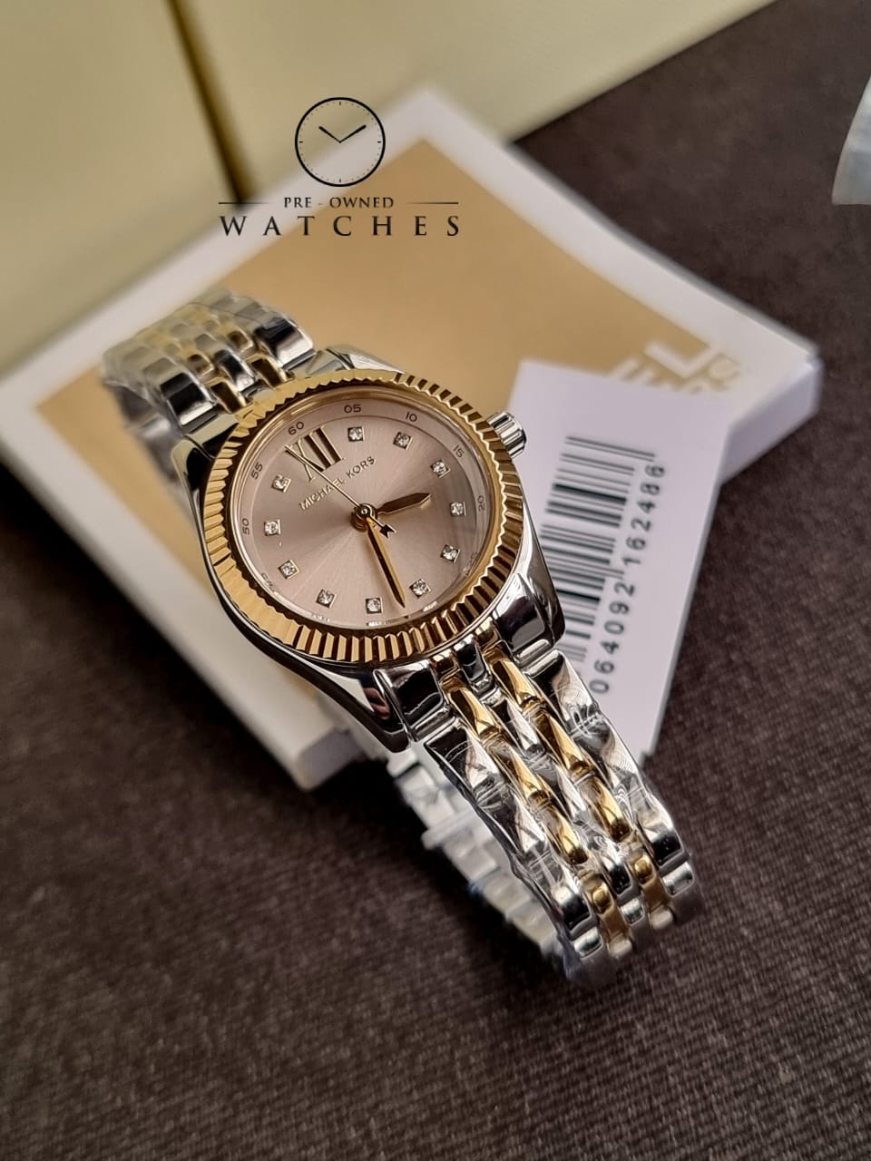 Michael Kors MK4815 Lexington Two Tone Stainless Steel Women's Watch