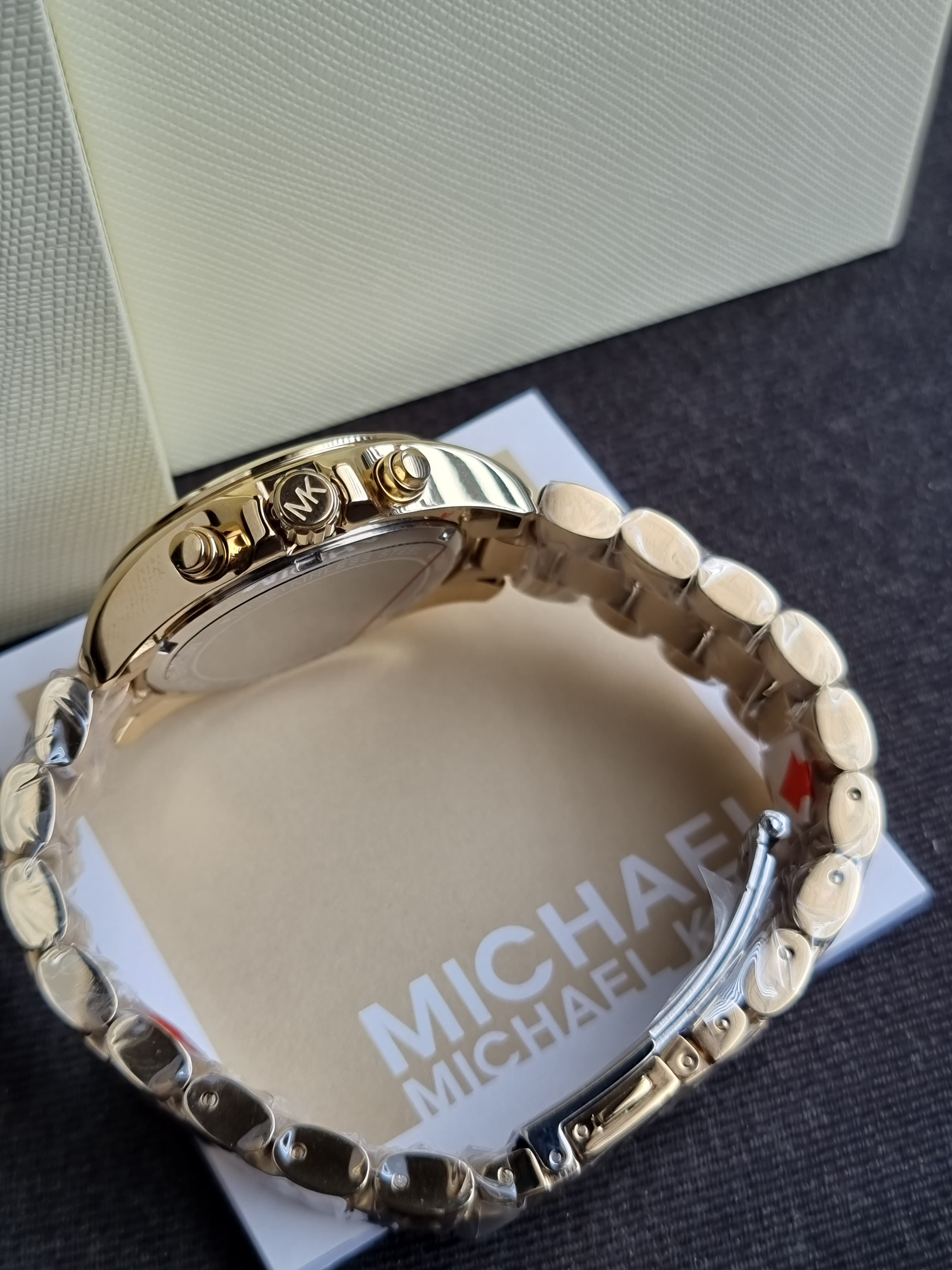 Michael Kors Gold-Tone Mini Bradshaw 36mm Watch MK5798
