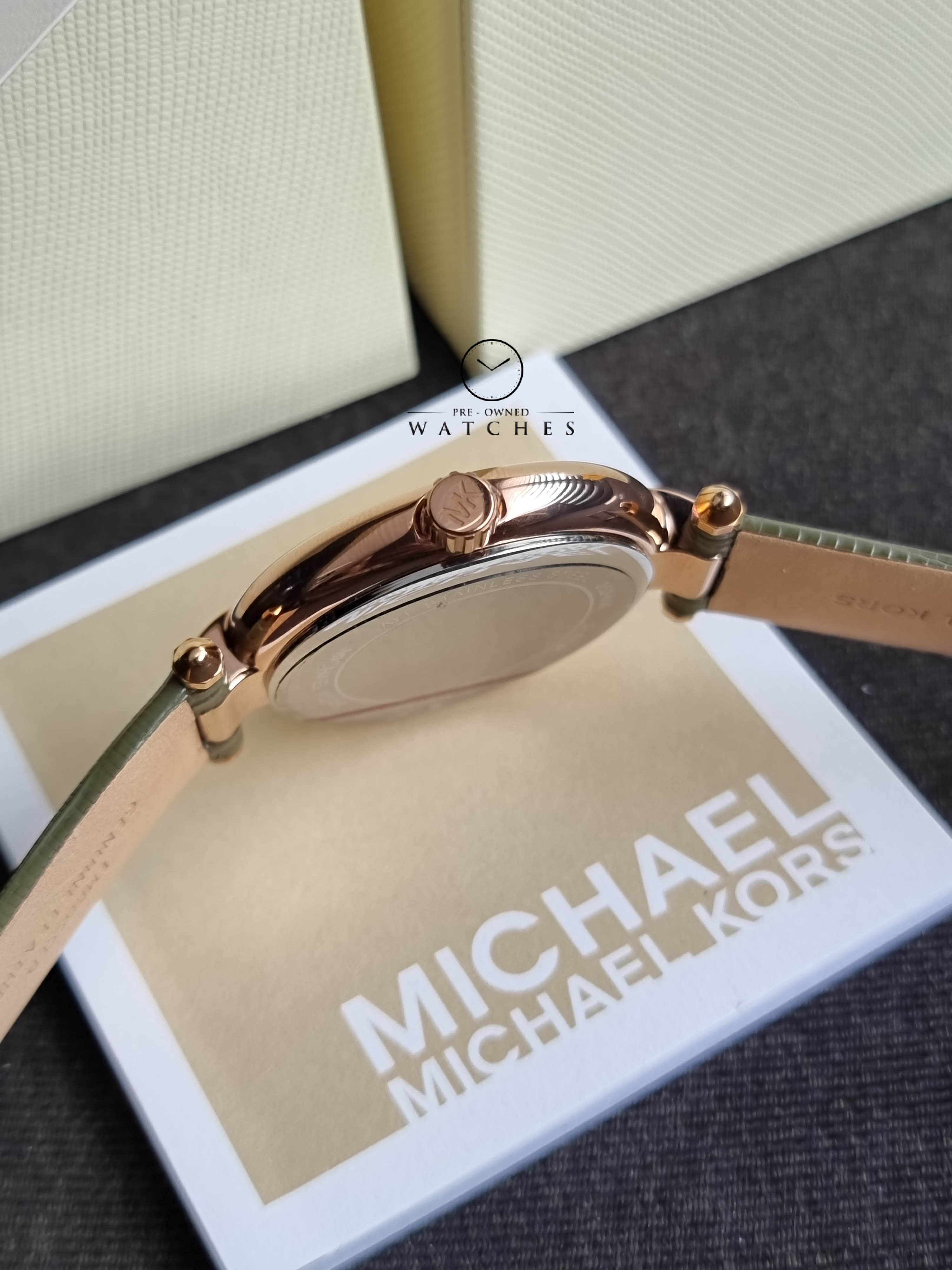 Michael Kors MK4728 Laney 38mm Women's Green Watch