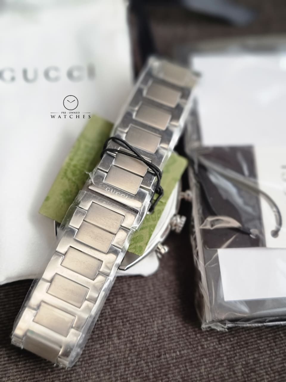 Gucci
Interlocking G Chronograph Quartz Black Dial Men's
YA142316