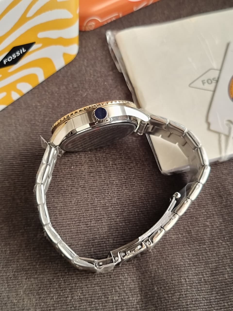 Fossil Dayle Women's Three-Hand Two-Tone Stainless Steel Watch - BQ3888