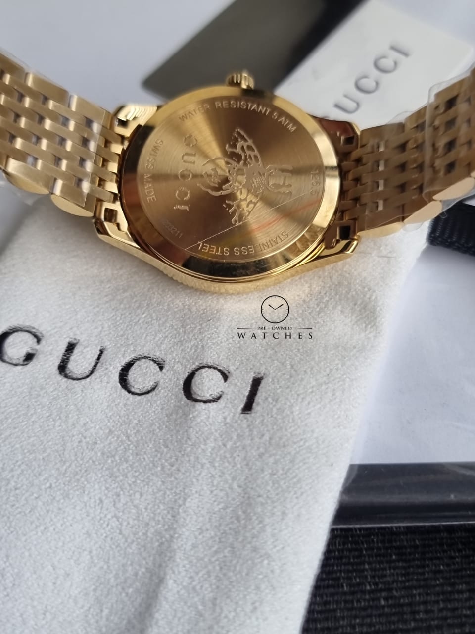GUCCI G-Timeless Quartz Silver Dial Ladies Watch YA1265021