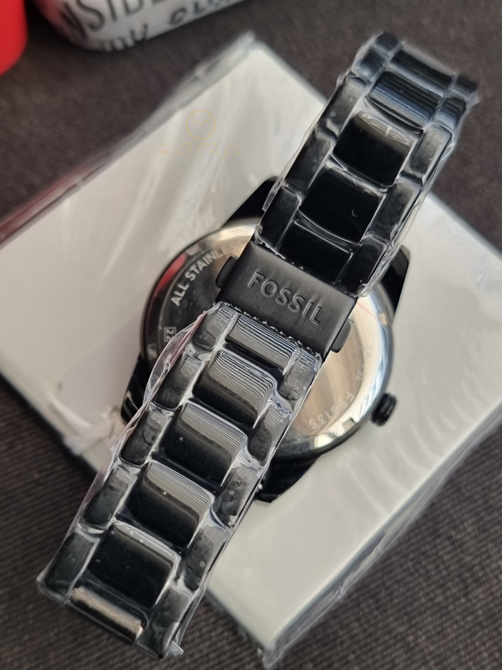 Fossil Analog Black Dial Men's Watch-FS6135