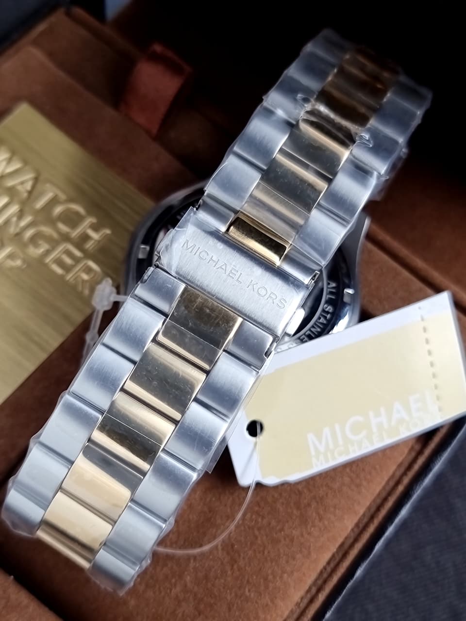 Michael Kors Runway Men Quartz Black Dial Analog Stainless Steel Watch MK9149