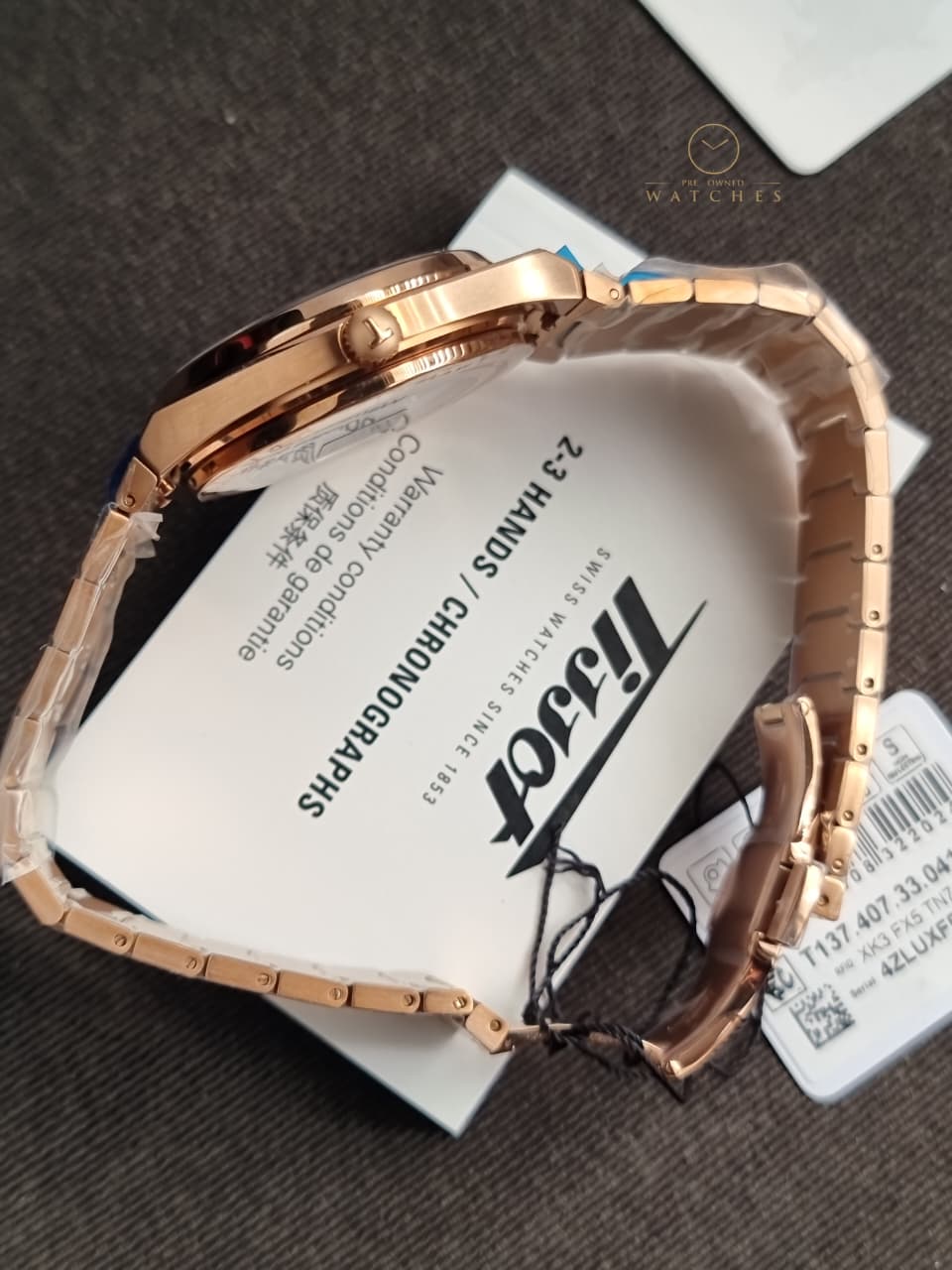 Tissot PRX Rose Gold Automatic T137.407.33.041.00 40mm