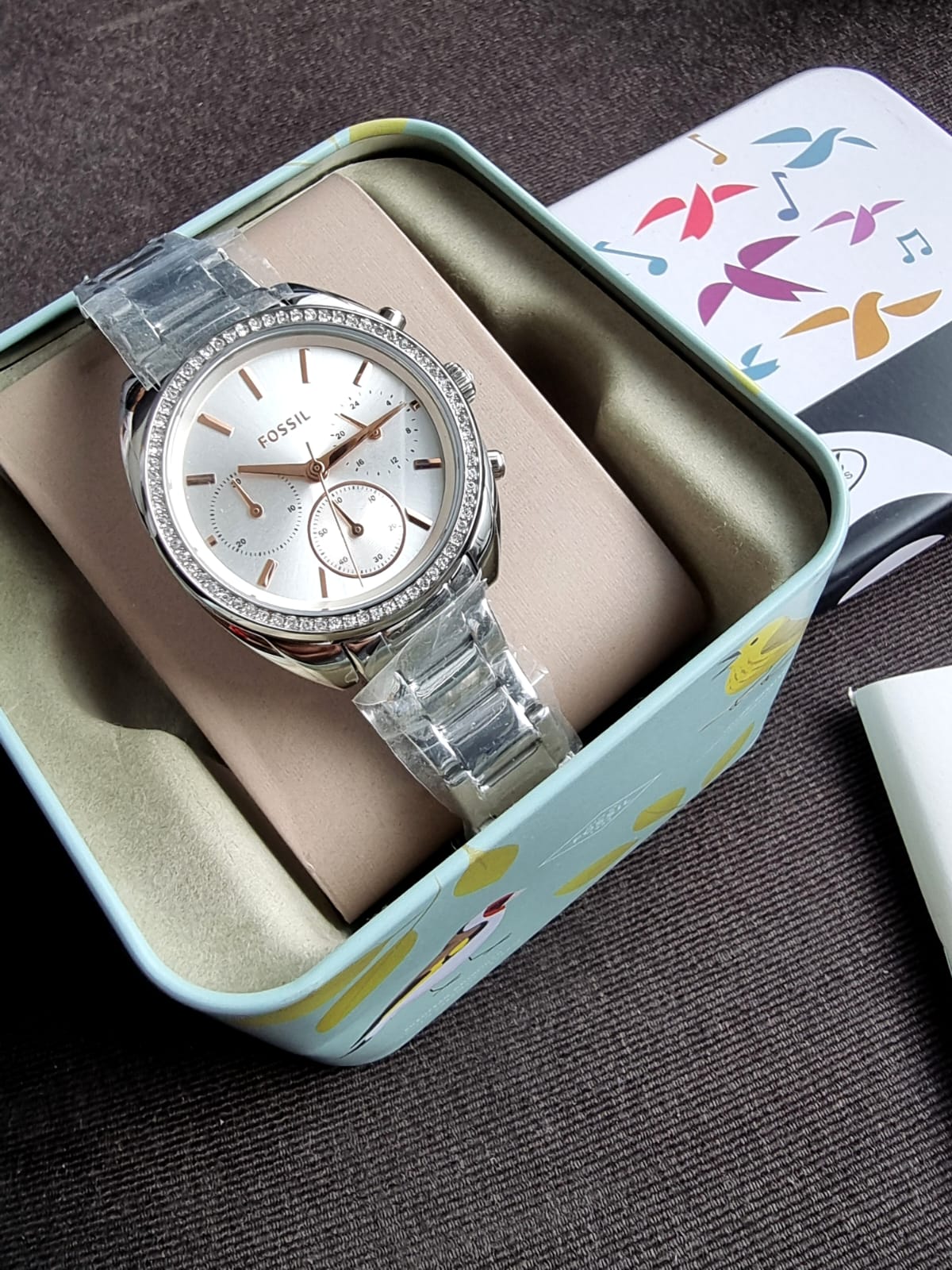 FS Vale Chronograph Quartz Crystal Silver 34mm Dial Ladies Watch
BQ3657