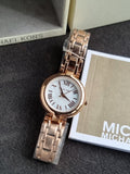 Michael Kors Laney White Mother-Of-Pearl Dial Women 30mm MK4893