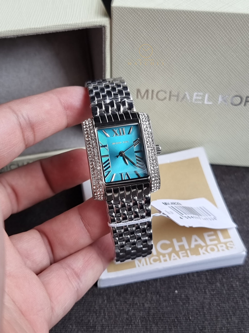 Michael Kors Emery Mk4829 Three-Hand Stainless Steel 27mm Women's Watch