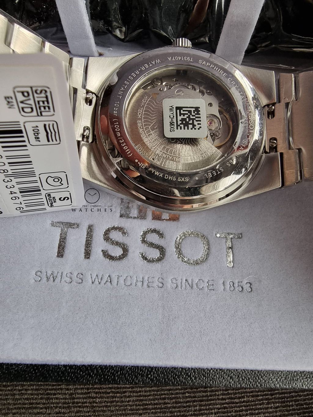 TISSOT PRX Powermatic 80 Gold Brown Dial Men's Watch T931.407.41.291.00
