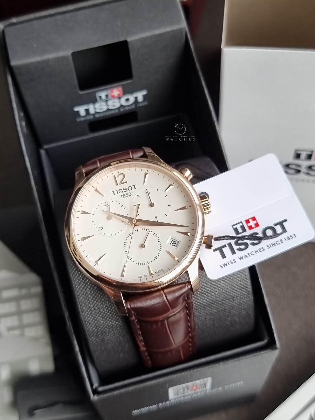 Tissot Tradition Classic Chronograph 42mm Men's Watch T063.617.36.037.00