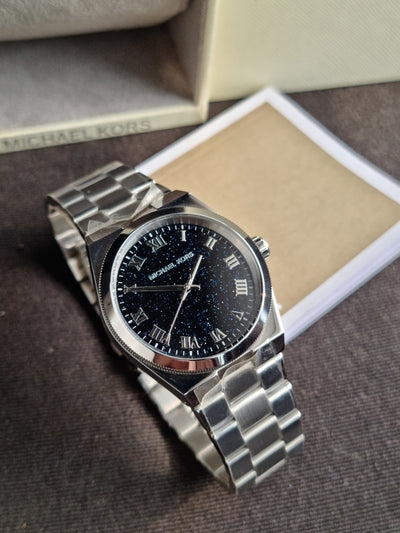 Michael Kors Channing Midnight 38mm Blue Dial Ladies Watch
MK6113