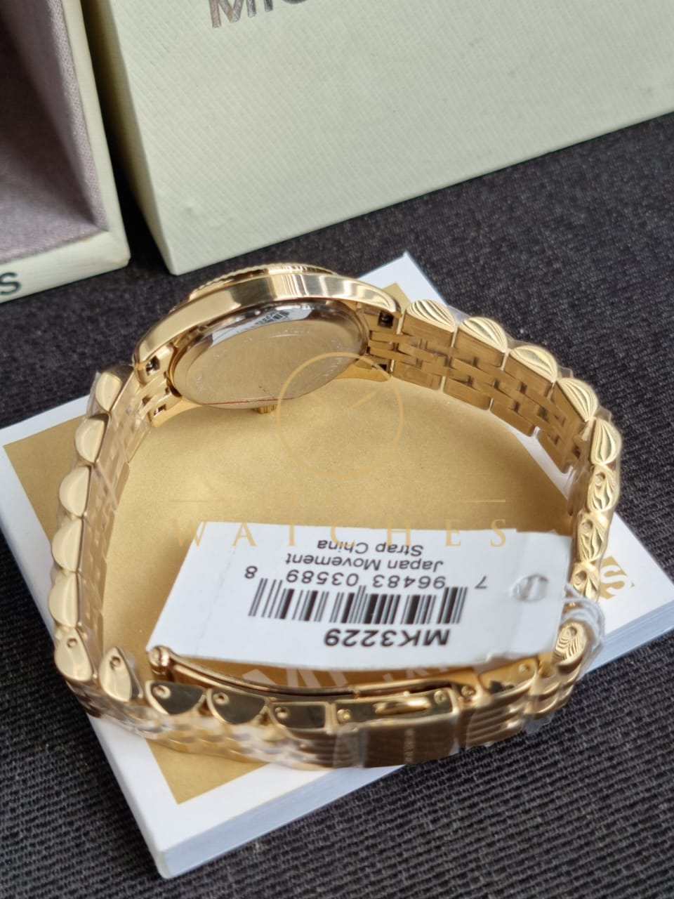 Michael Kors Women’s Quartz Stainless Steel Gold 26mm Watch MK3229