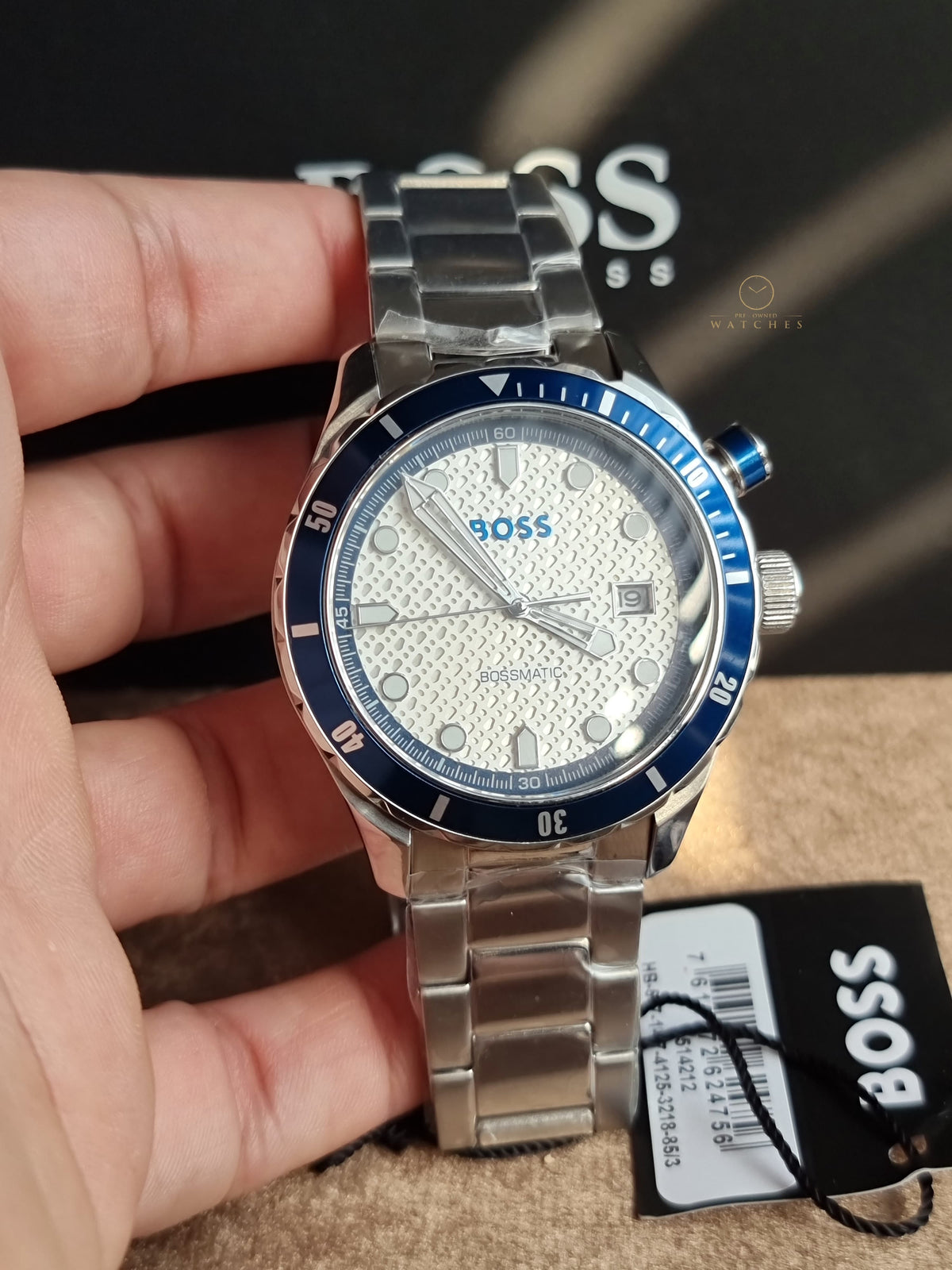 Hugo Boss Bossmatic 42mm Automatic Men's Watch 1514212