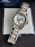 Fossil Riley Multifunction Two-tone Stainless Steel Silver Dial Quartz Watch for Ladies - ES3204
