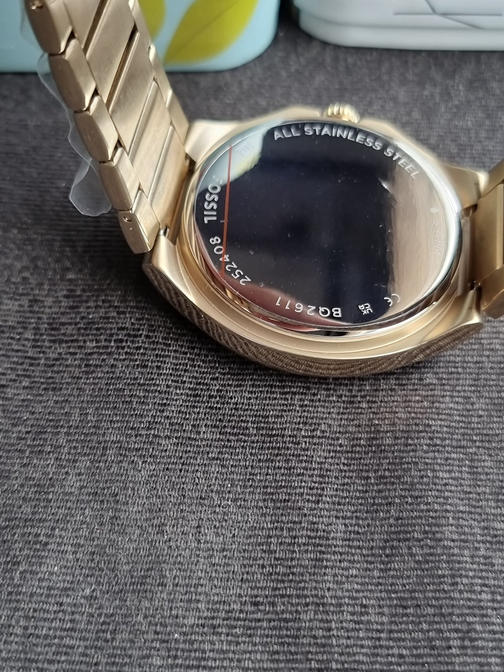 Fossil BQ2611 Evanston Multifunction Gold-Tone Stainless Steel Watch
