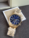Michael Kors Lexington Chronograph Quartz Blue Dial Men's Watch
MK9153