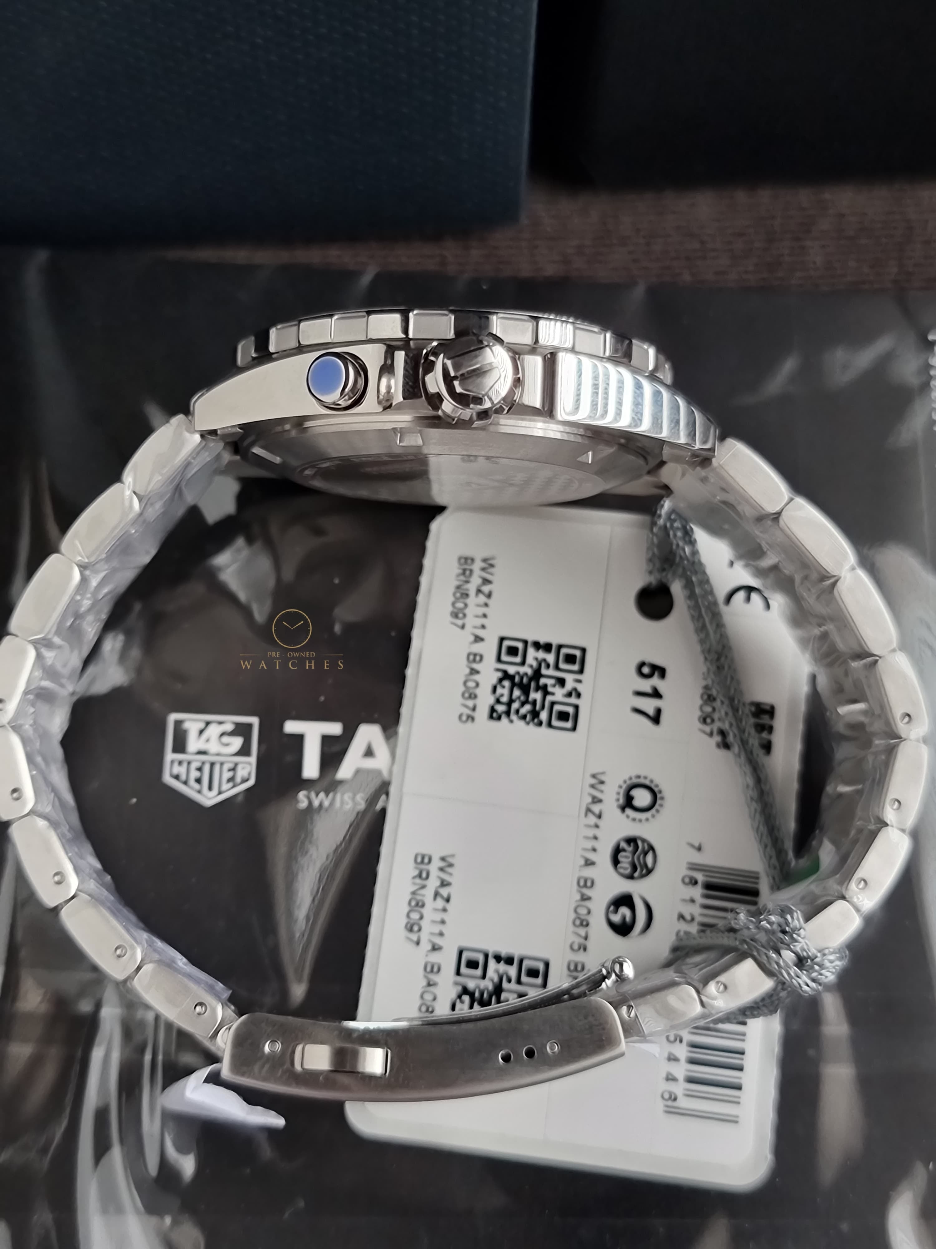 Tag Heuer Orologio Formula 1 41 mm Black Quartz Acciaio WAZ111A.BA0875
