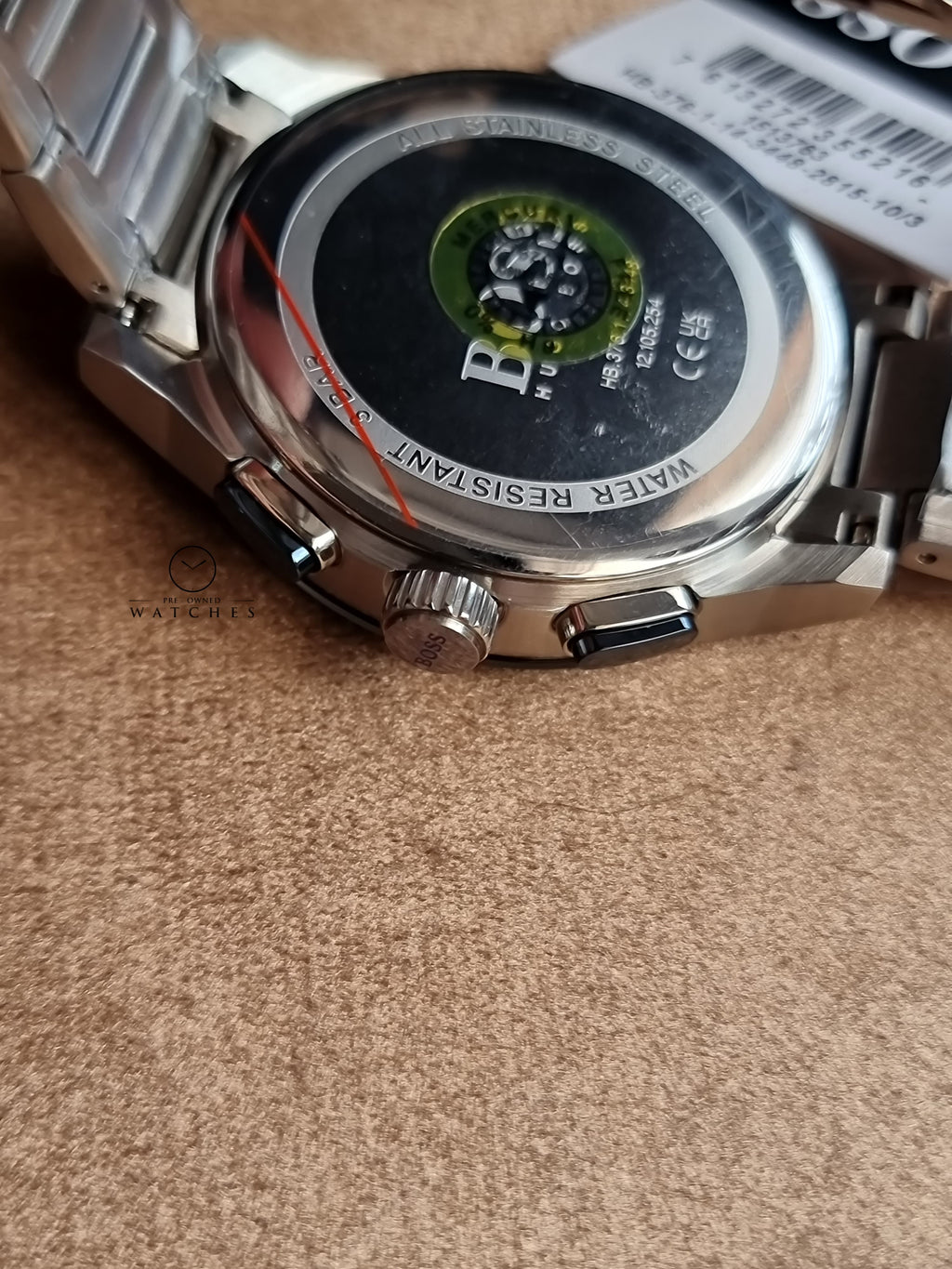 Hugo Boss Men’s Chronograph Quartz Stainless Steel Blue Dial 44mm Watch 1513763