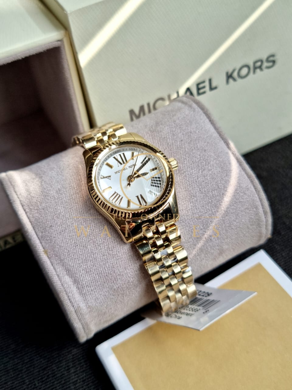 Michael Kors Women’s Quartz Stainless Steel Gold 26mm Watch MK3229
