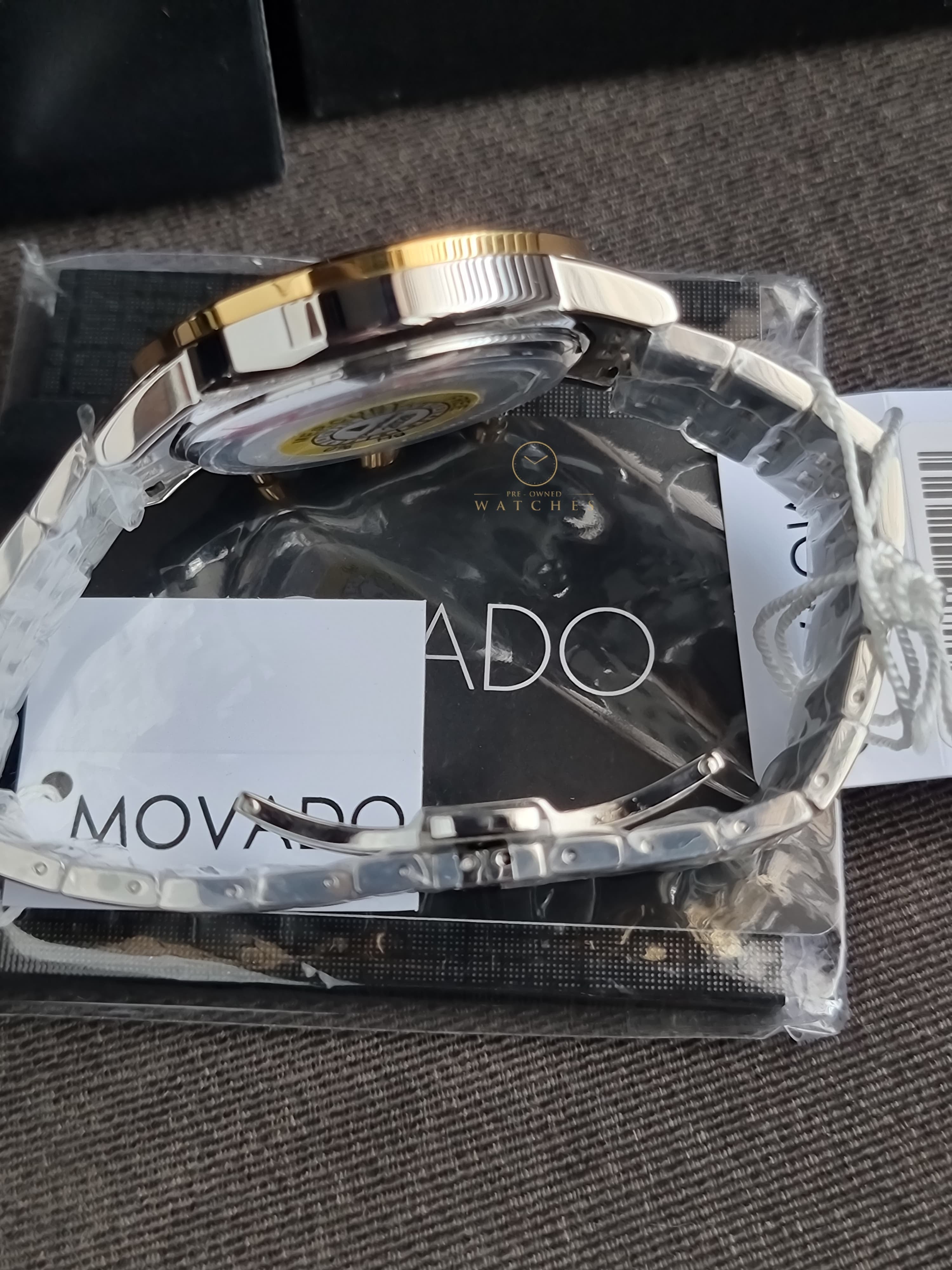 Movado Museum Classic Quartz Black Dial 42mm Men's Watch 0607777