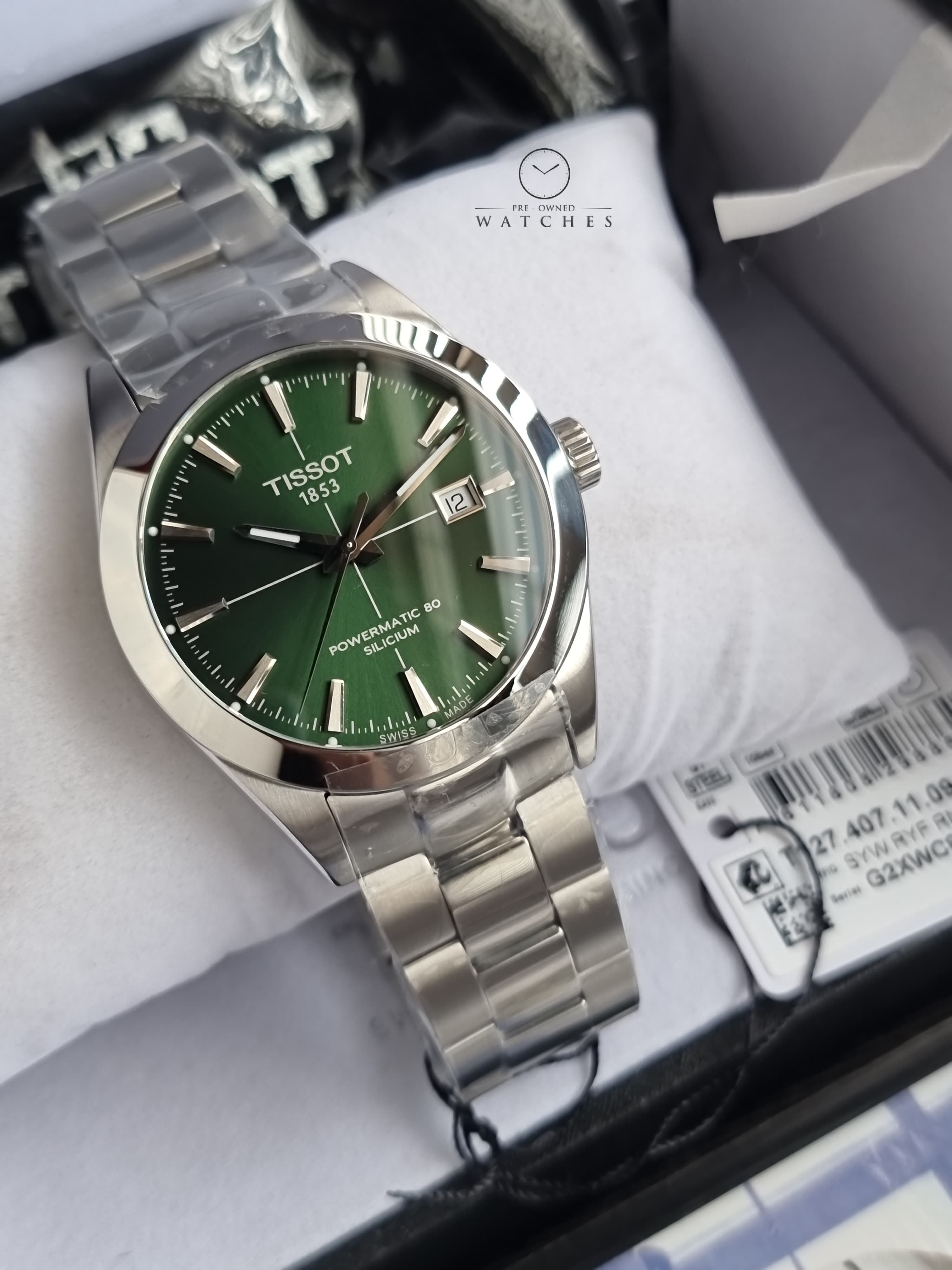 Tissot Gentleman Powermatic 80 Silicum Men's Watch
T127.407.11.091.01
