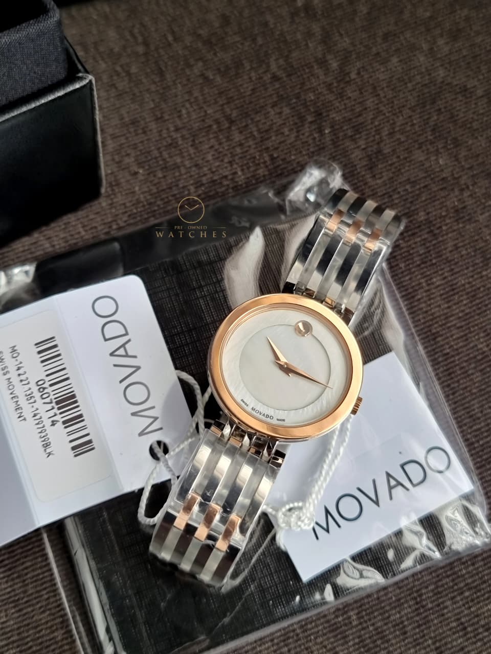 Movado
Esperanza White Mother of Pearl Dial Ladies Watch 0607114