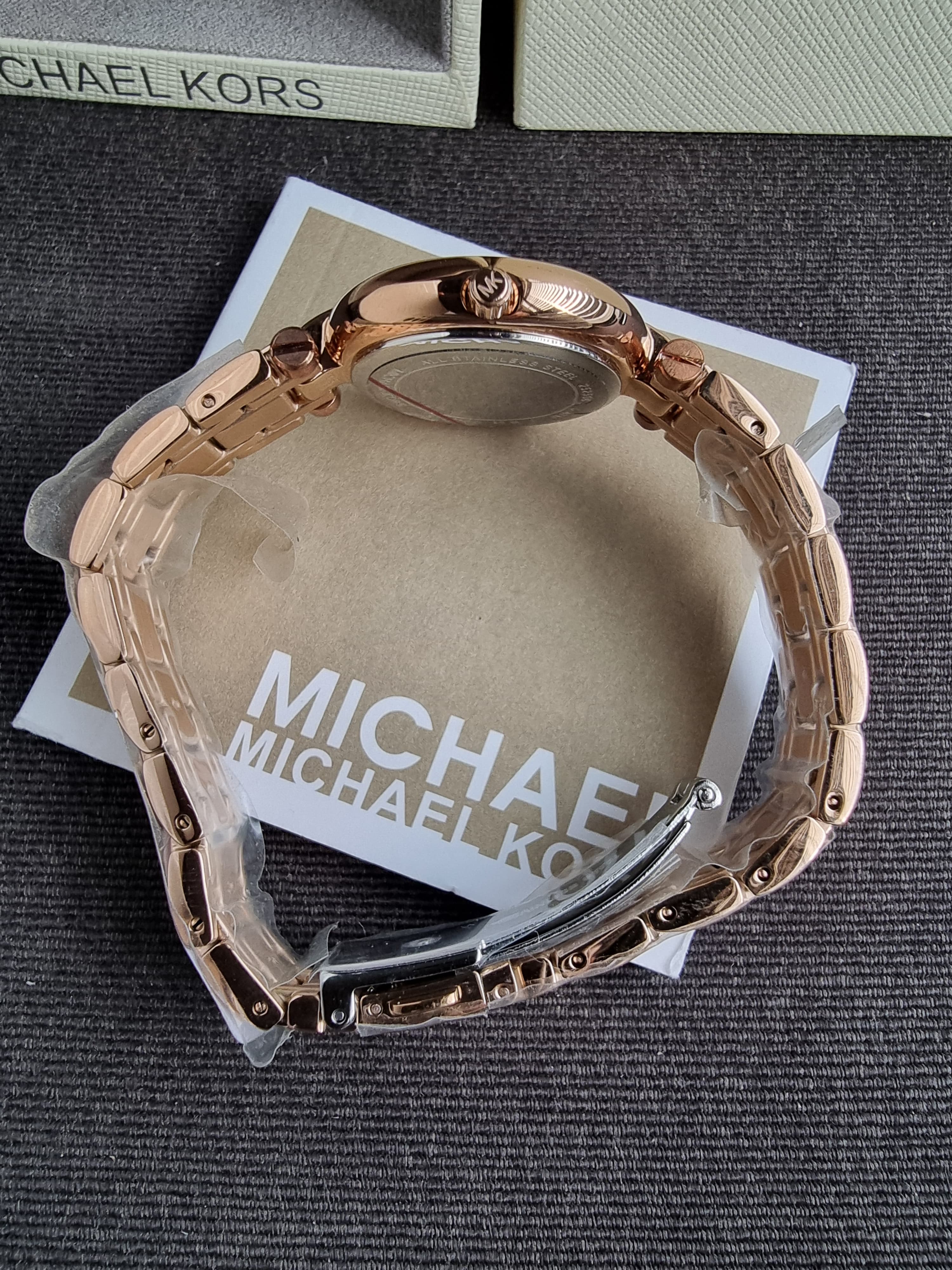 Michael Kors Laney White Mother-Of-Pearl Dial Women 30mm MK4893