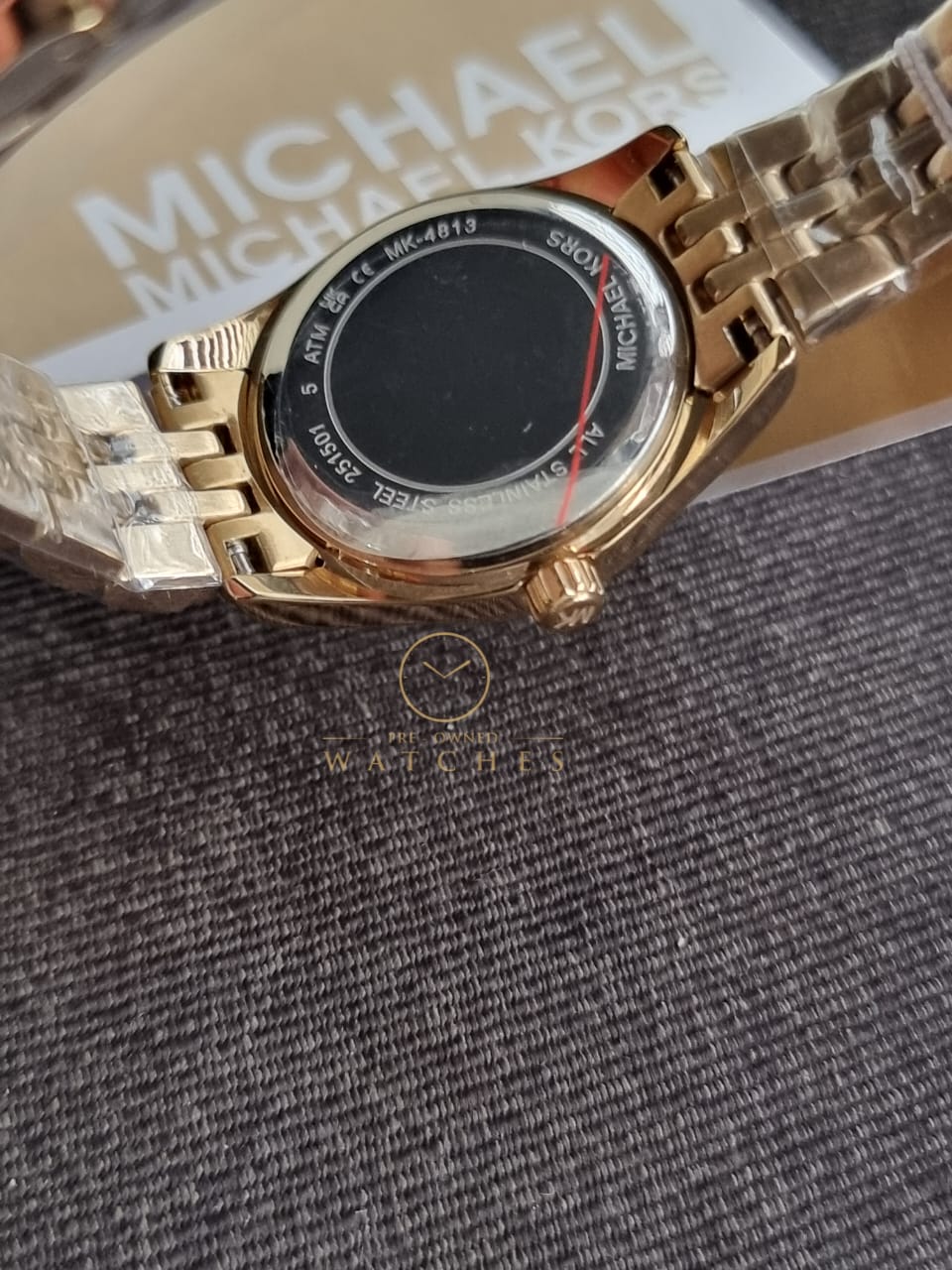 Michael Kors Petite Lexington Quartz Crystal Ladies Watch MK4813
