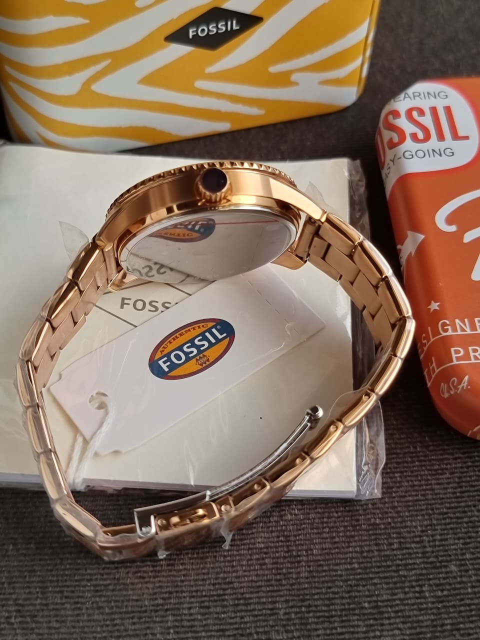 Fossil Dayle Women's Three-Hand Two-Tone Stainless Steel Watch - BQ3886