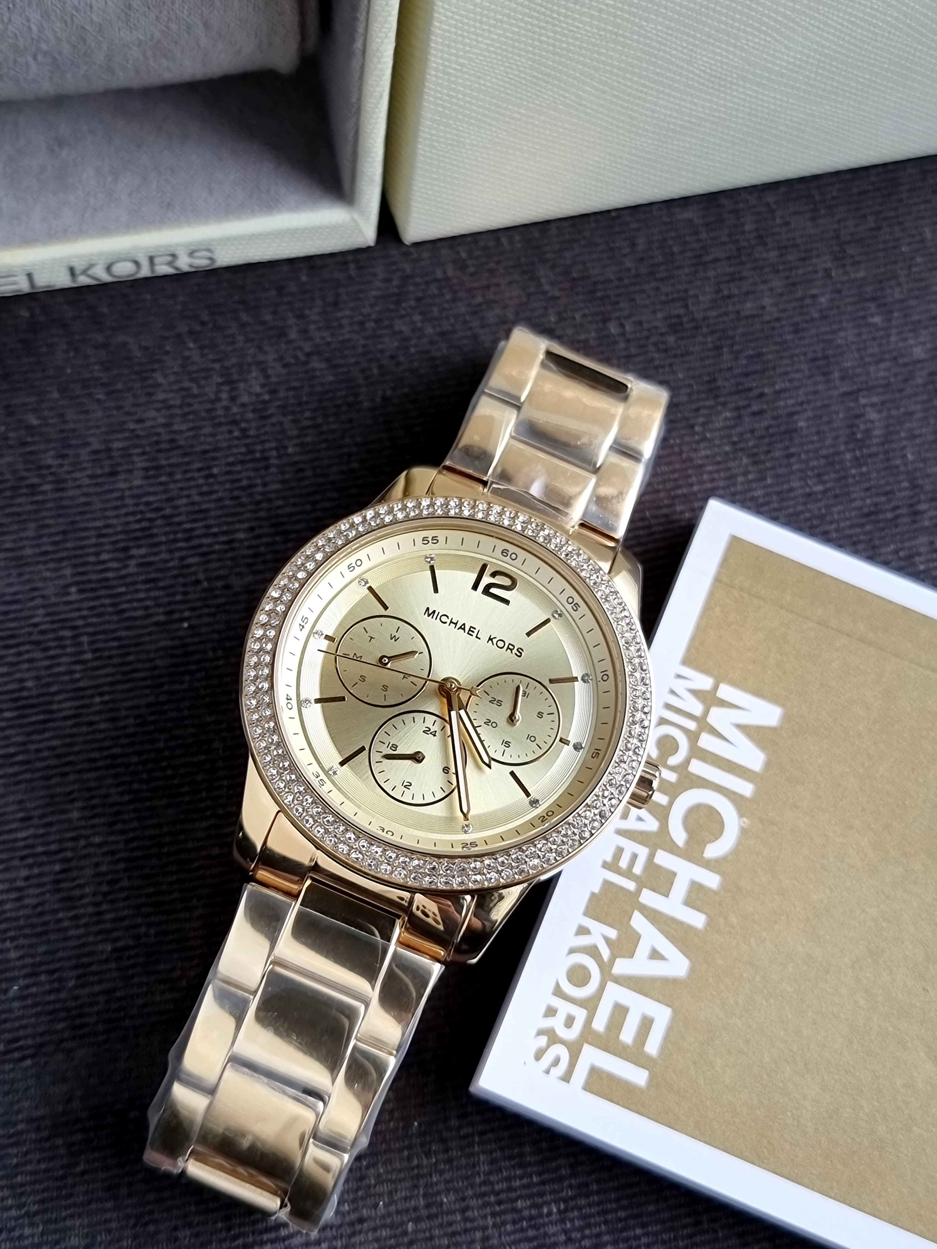 Michael Kors Women's Tibby Stainless Steel Strap 40mm Women’s watch MK6927(without Tag)