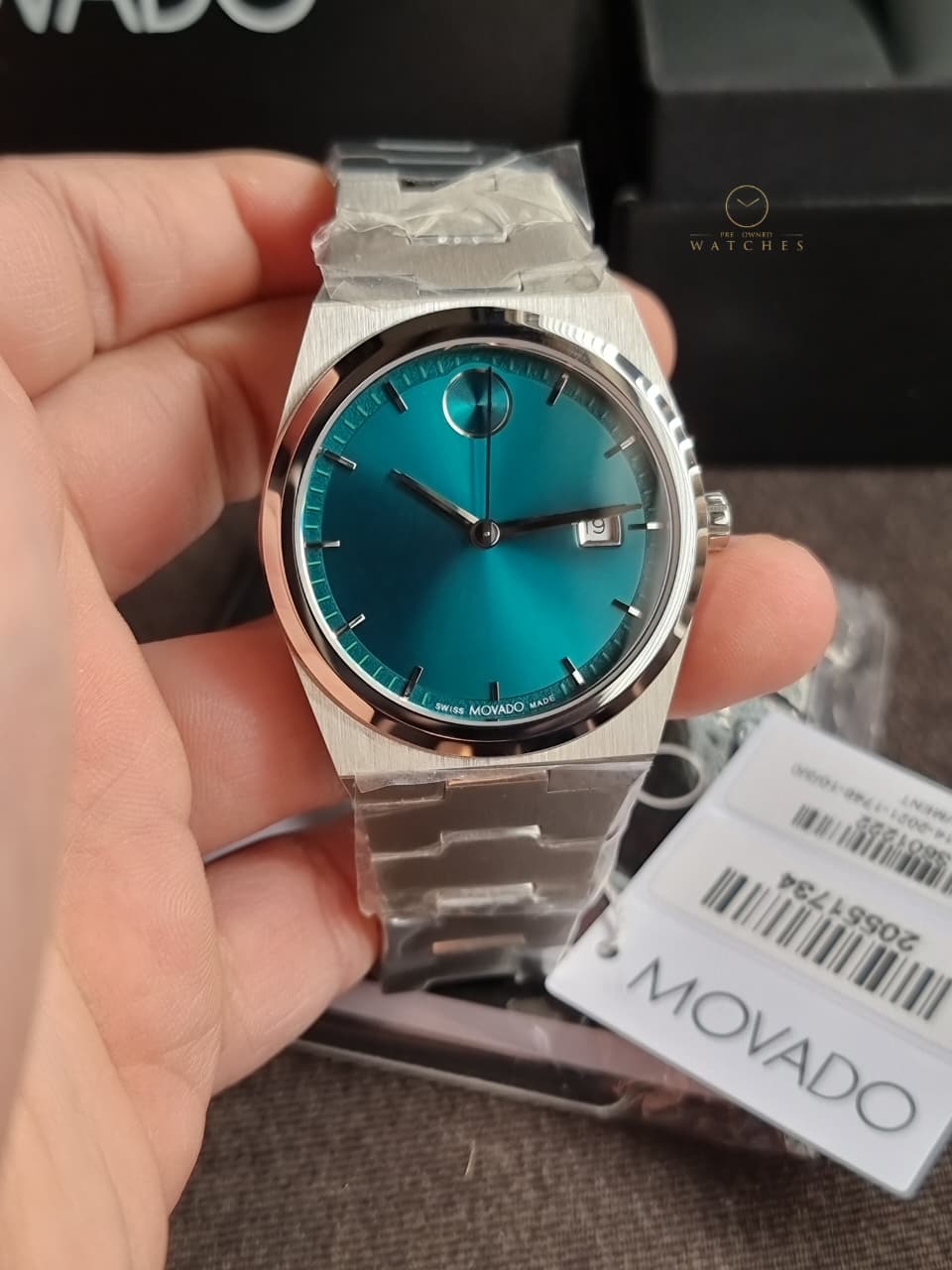 Movado
Bold Quest Quartz Green Dial Watch
3601222