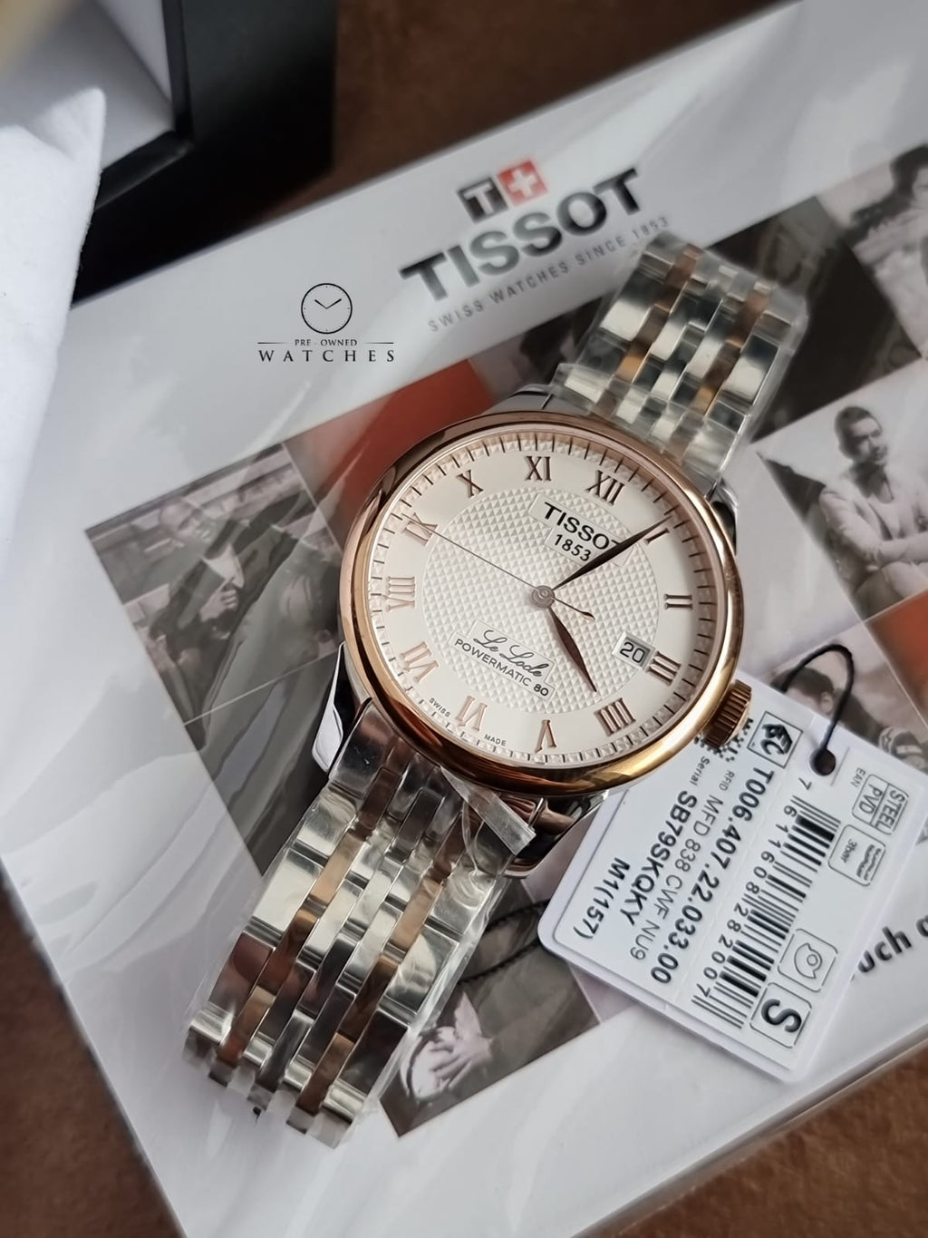 Tissot T-Classic Automatic Silver 39.3mm Dial Men's Watch
T006.407.22.033.00