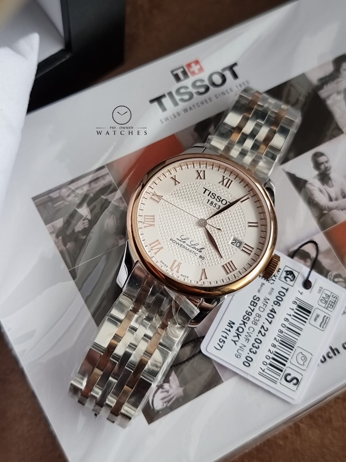 Tissot T-Classic Automatic Silver 39.3mm Dial Men's Watch
T006.407.22.033.00