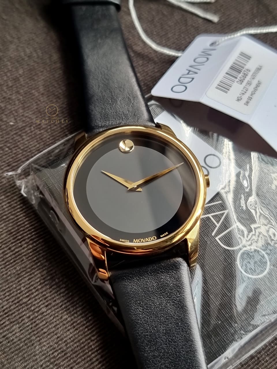 Movado
Museum Black Dial Leather Men's Watch
0606876