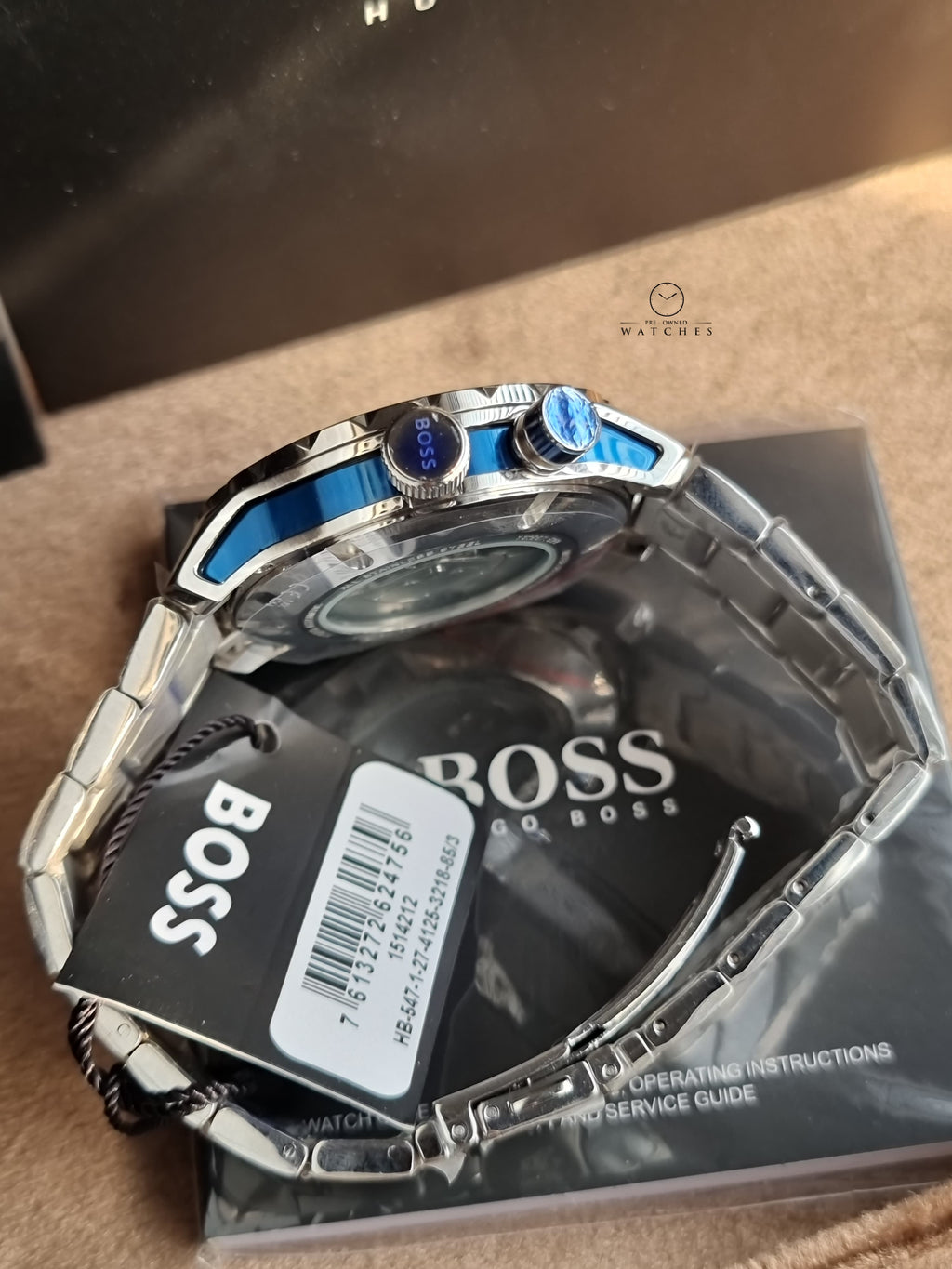 Hugo Boss Bossmatic 42mm Automatic Men's Watch 1514212