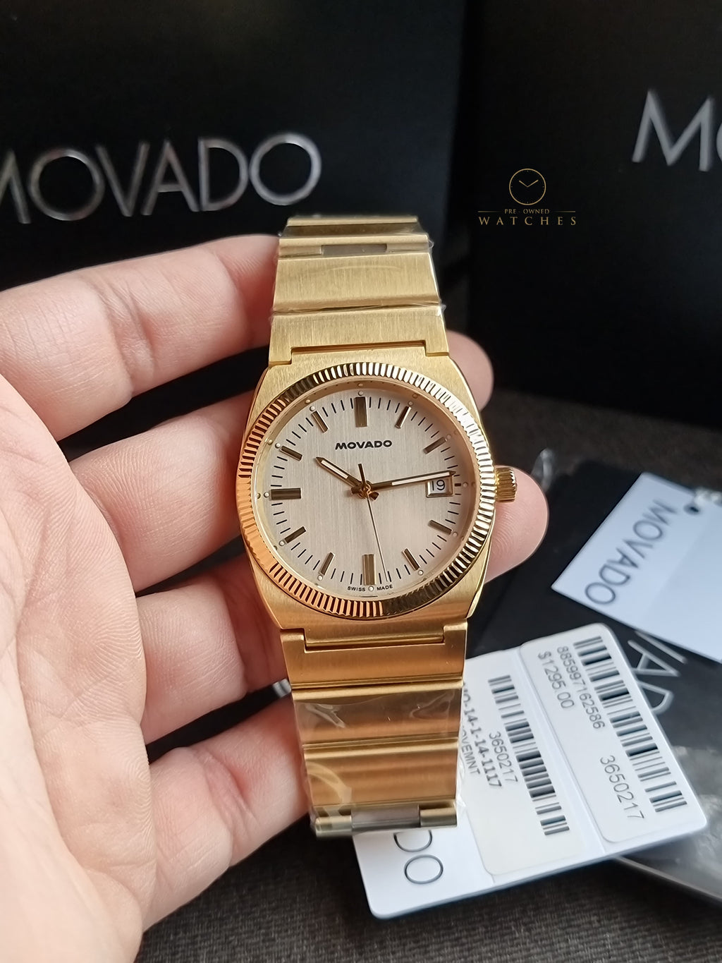 Movado Heritage Series Ondoplan 36mm Men's Watch
3650217