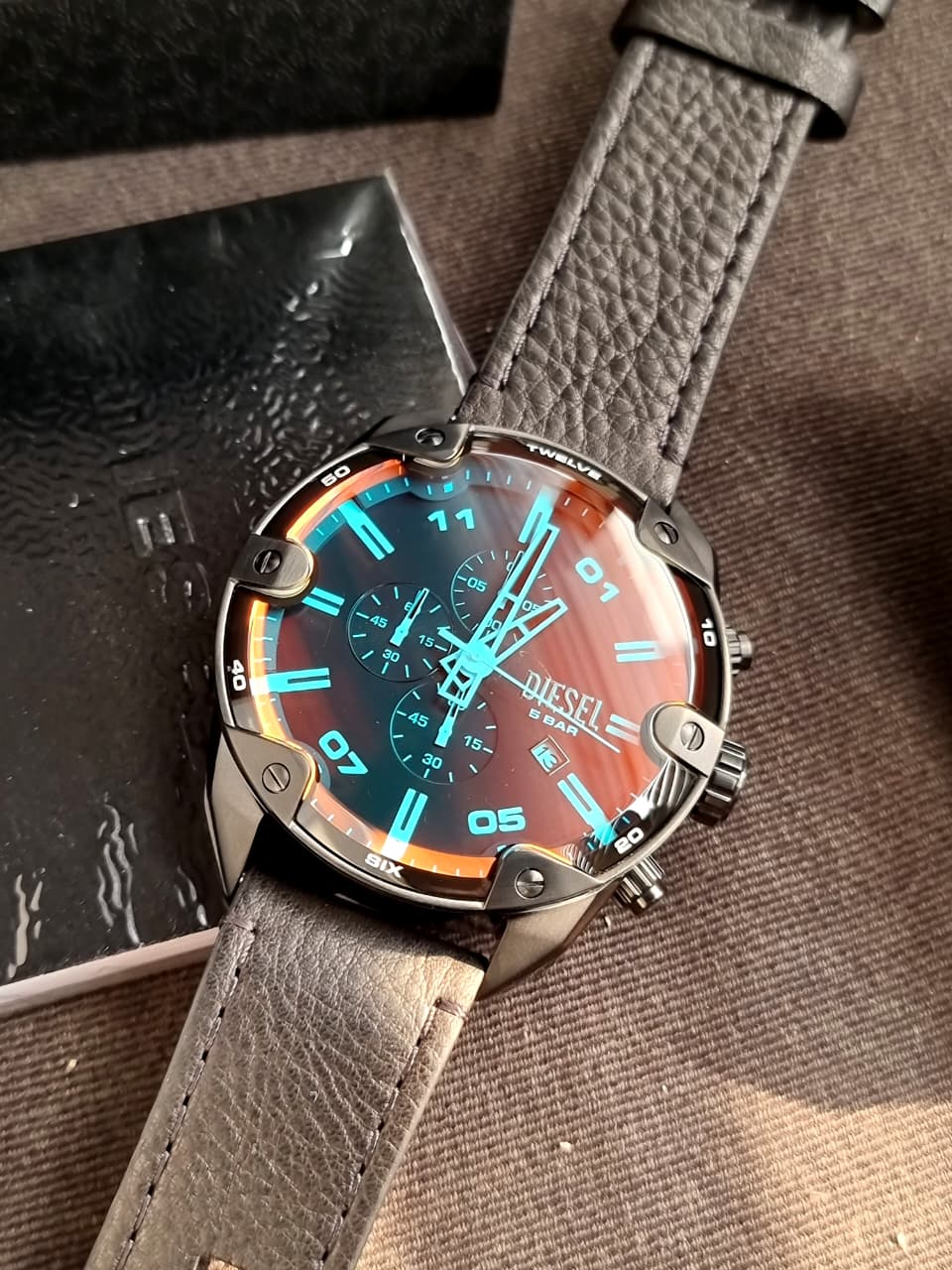 Diesel
Spiked Chronograph Quartz Men's Watch DZ4667