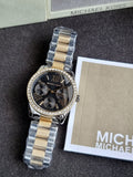 Michael kors Lexington Quartz Black Dial Ladies Watch
MK4925