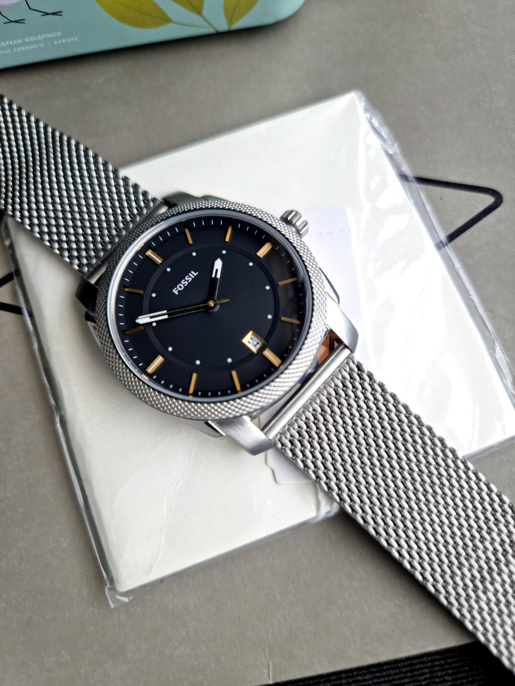 Fossil Analog Men's Watch Stainless Steel Bracelet - FS5883(with out tag)