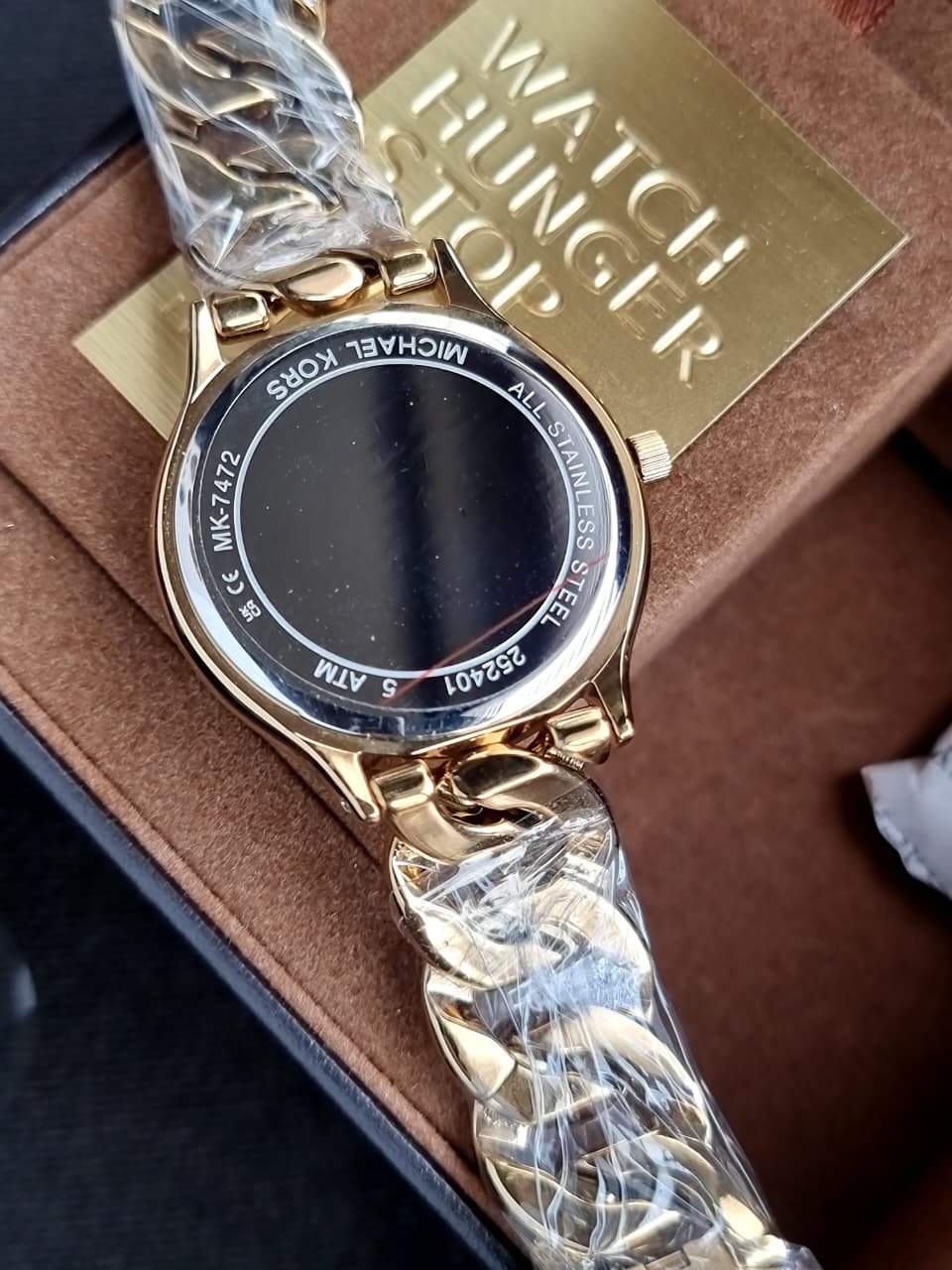 Michael Kors Runway Three-Hand 38mm Gold-Tone Stainless Steel Watch - MK7472