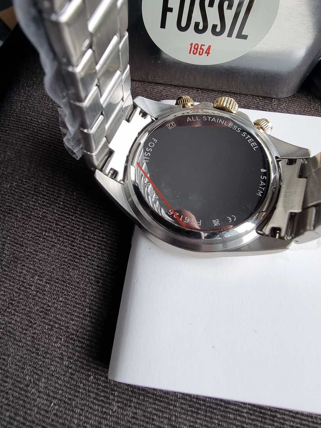 Fossil FS6126 Autocross Multifunction 42mm Two-Tone Stainless Steel Watch
