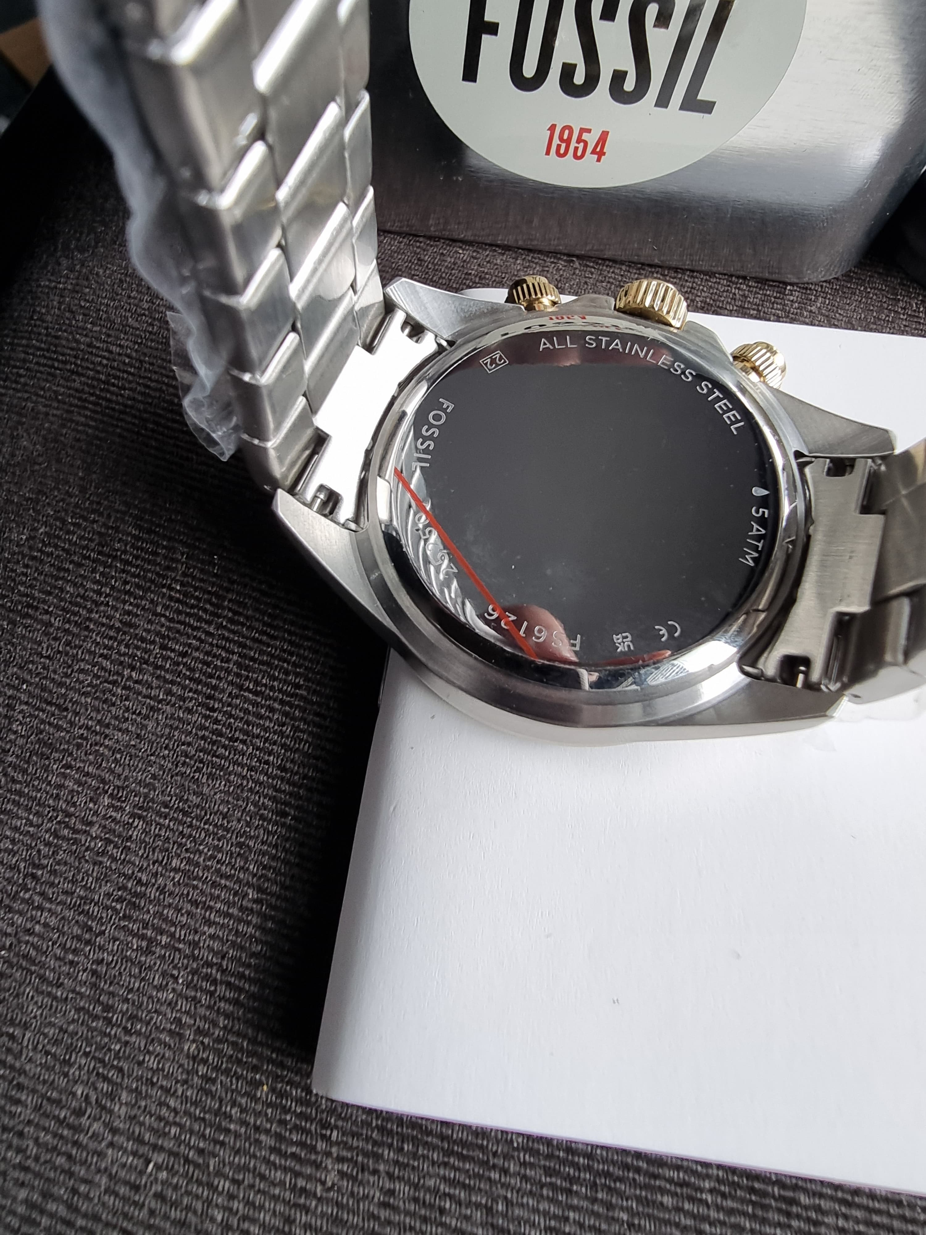 Fossil FS6126 Autocross Multifunction 42mm Two-Tone Stainless Steel Watch