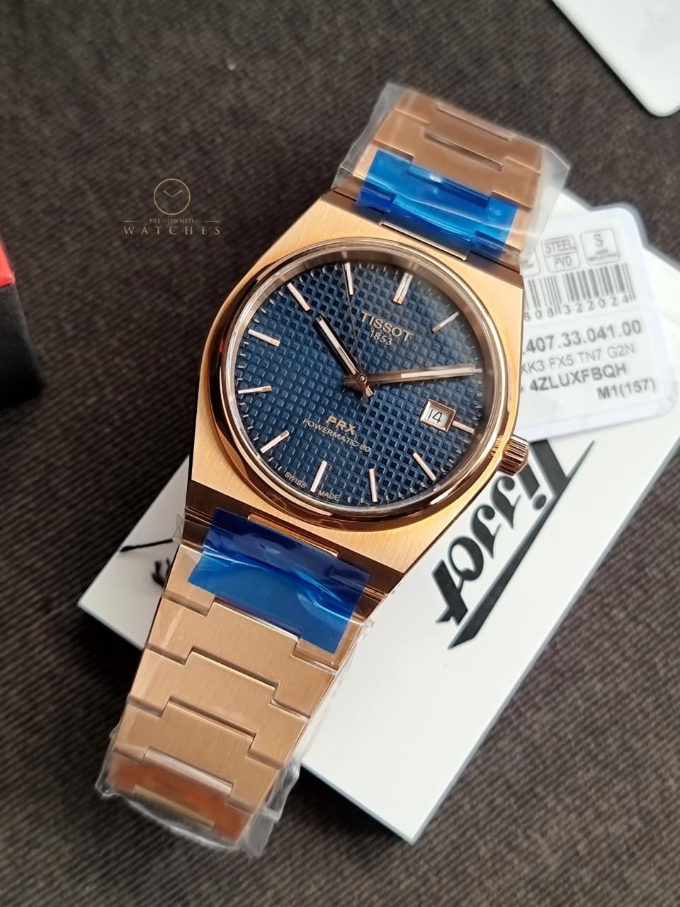 Tissot PRX Rose Gold Automatic T137.407.33.041.00 40mm