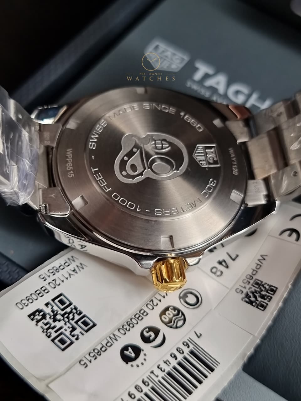 TAG Heuer Aquaracer Quartz, 41 mm, Steel and Gold WAY1120.BB0930